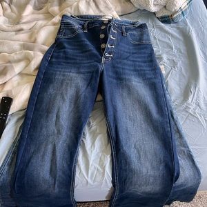 KanCan Flares Medium Wash